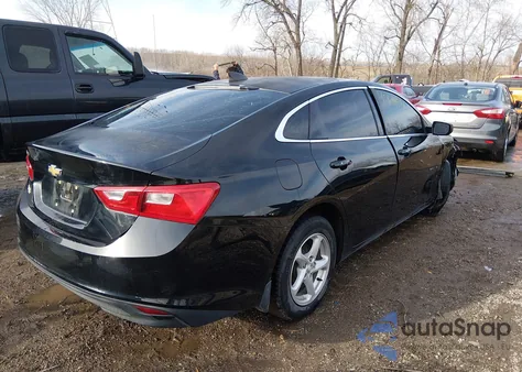 2017 Chevrolet Malibu Ls из США, поврежденный, VIN 1G1ZB5STXHF115647